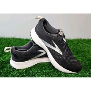 Brooks Revel 4 Womens Size 6.5 Black White Running Shoes Gym Sneaker 1203371B063